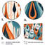 «Orange Orange Midcentury Balance III», reproduction sur toile-26380467-26380464