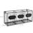 Metal Rectangle Flatware Caddy