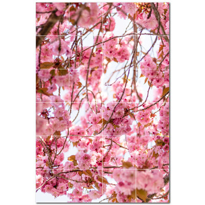 Panneau décoratif en céramique satinée 12 po x 12 po