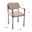 Chaise de salle à manger rembourrée Odile