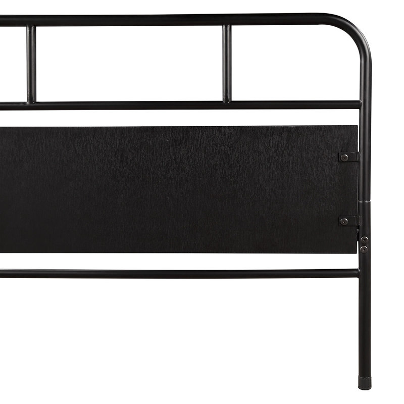 Modern Anghard Metal Platform Daybed With Trundle