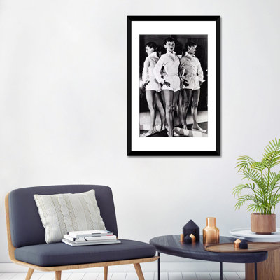 " Audrey Hepburn In A White Romper " by Radio Days