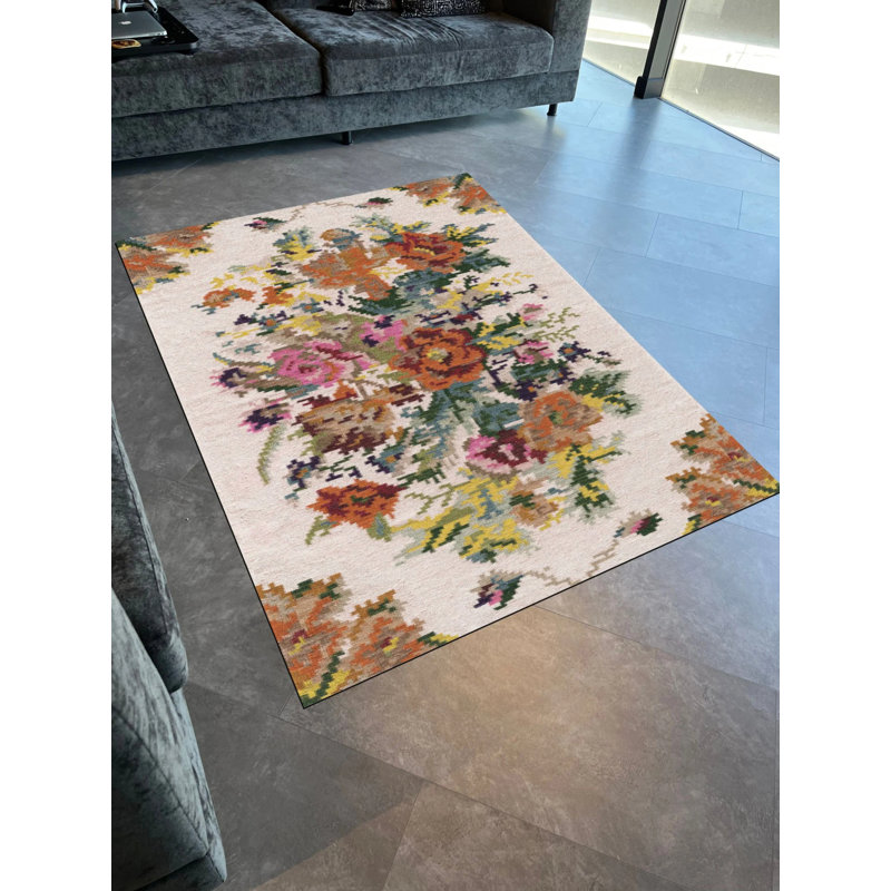 Tapis intérieur / extérieur Seka, Rectangle 4 pi 11 po x 9 pi 10 po
