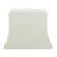 Table de chevet au fini blanc antique