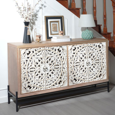 Armoire 4 portes en bois