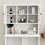 Grande armoire de salle de bain avec 2 tablettes réglables