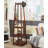 Coat Rack W/ 3-Tier Storage Shelves-2084168958
