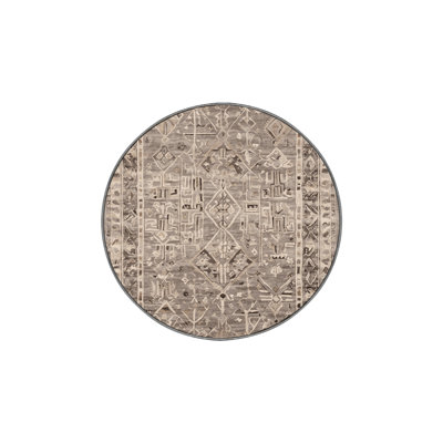 Machine Washable Gray Area Rug