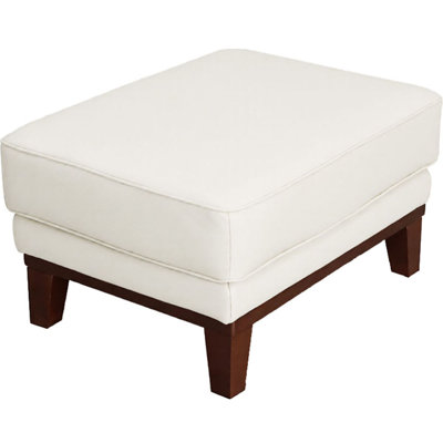 Avon Top Grain Leather Ottoman