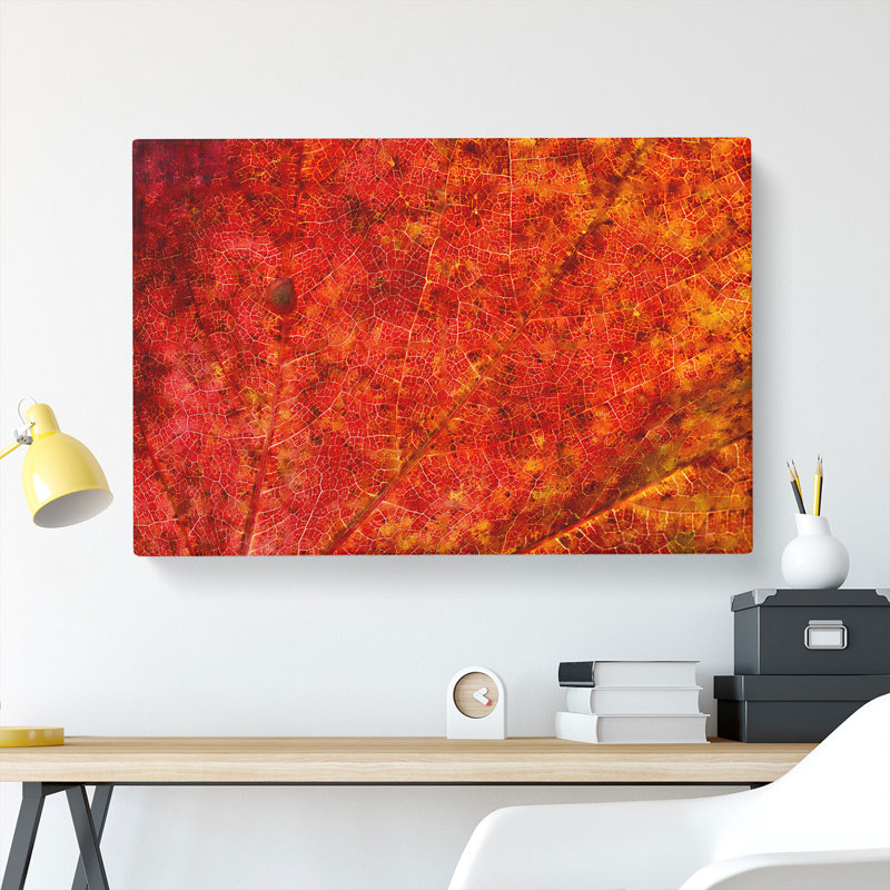 Autumn Leaf Vol.2 Painting - Wrapped Canvas, 50cm H x 76cm W x 3cm D