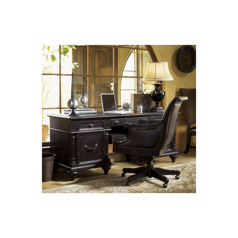 Kingstown Admiralty Credenza Executive Desk with Chair