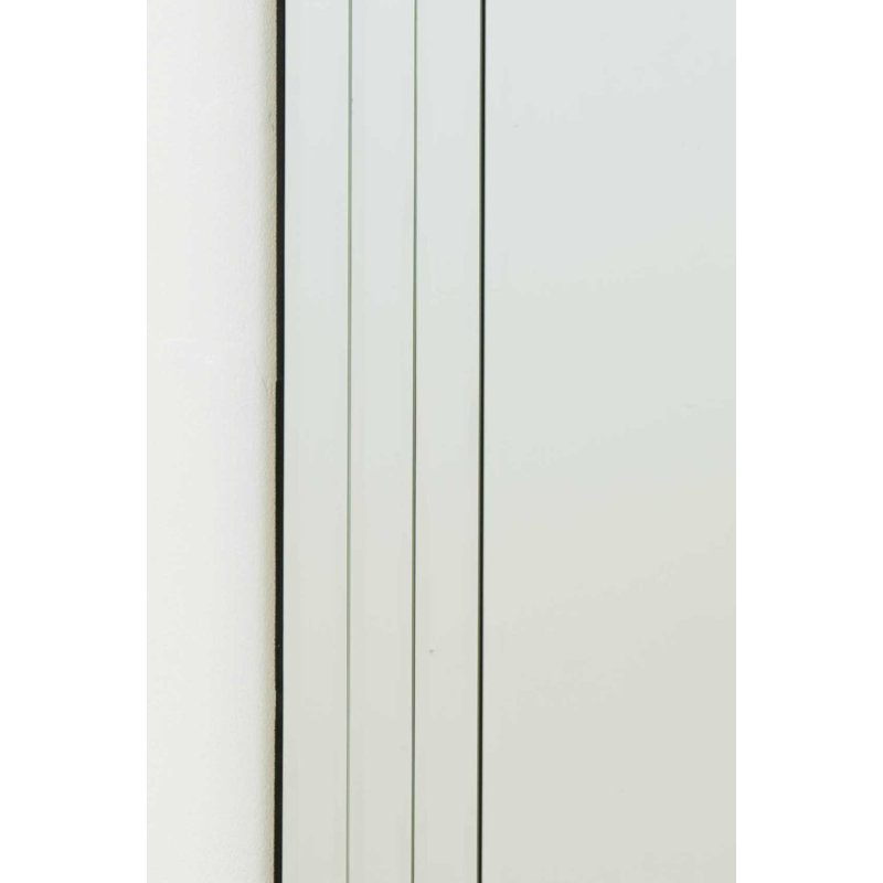 Chaudiere Flat Wall Mirror, 168 H x 76cm W x 5cm D, White