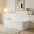 71" × 31.5" Freestanding Soaking Bathtub Solid Surface Stone Resin Soaking Tubs