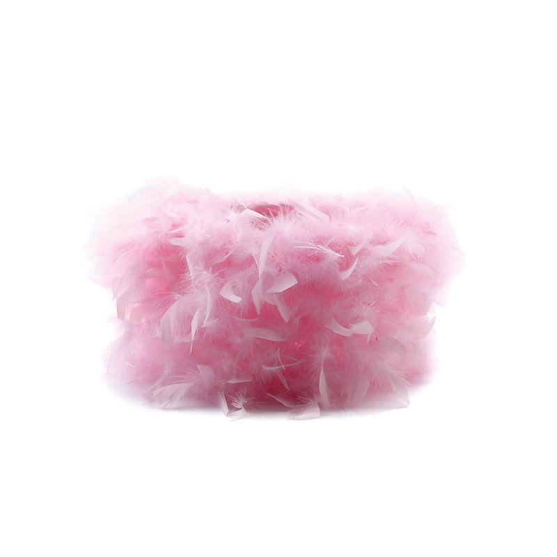 Arqus 23 cm H Drum Silk Lamp Shade ( Clip On ), Pink