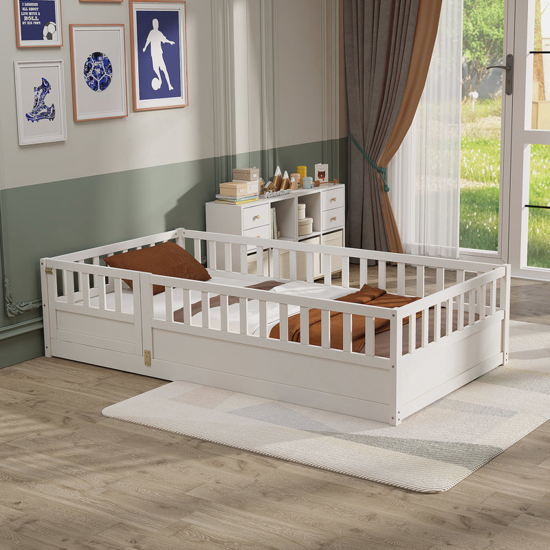 White Twin Bed