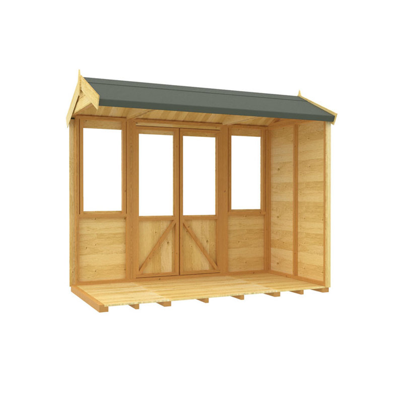 4ft x 8ft Apex Summer House