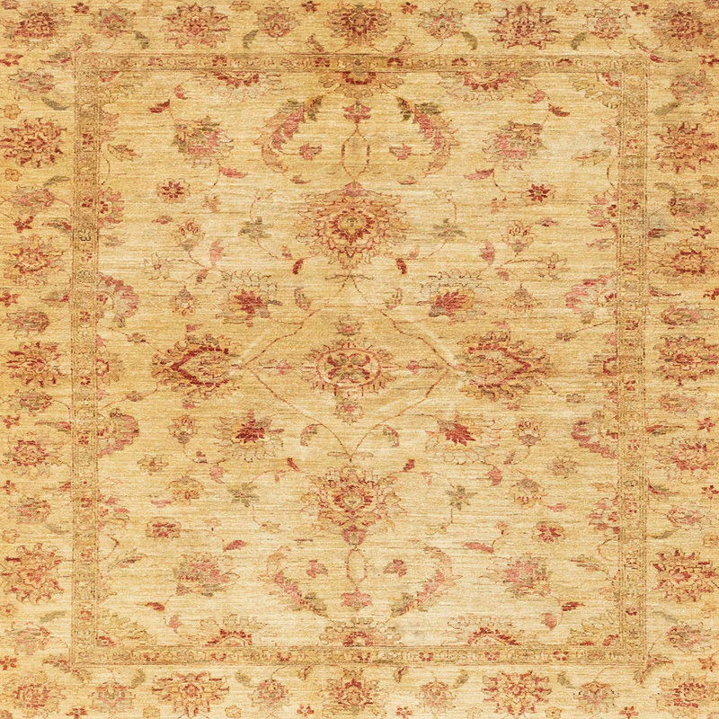 Tapis abstrait 3009, Carré 5 pi