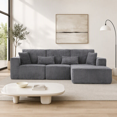 Cloud Modular Sectional Sofa, No Assembly Required