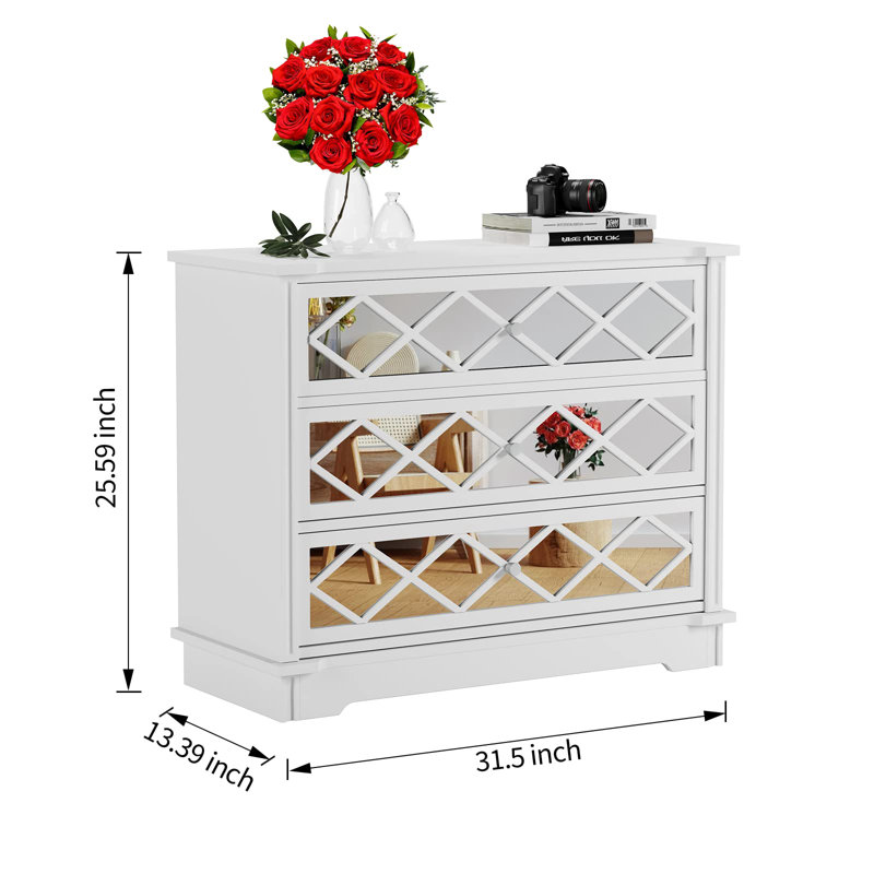 Commode 3 tiroirs Senfot