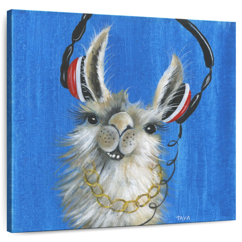 Ketti Llama Jammin', 10" H x 10" W