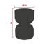 Tabouret de bar 18 po Piapolo-110799701