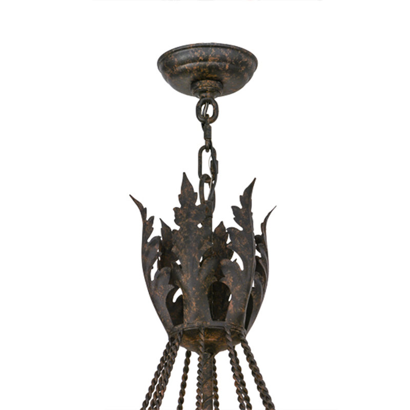 Alek 10 - Light Chandelier, 44" H x 36" W x 36" D