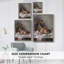 Reproduction encadrée FLORAL Series DCCxxx - bois massif-743612771