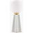 Ceramic Table Lamp with Glass Round Shade-413536376