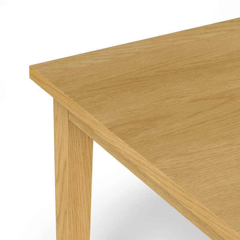 Eastwood 66" Oak Rectangular Contemporary Dining Table