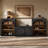 Adelle 2-Pack Modular End Tables With Arch Door & Soft-Close, Expandable Combination System