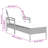 Sun Lounger With Cushion 24.8"X78.7"X31.9" Poly Rattan-145679335-145679329