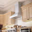 ZLINE 36 in. Wooden Wall Mount Range Hood in Smooth Bright White Finish