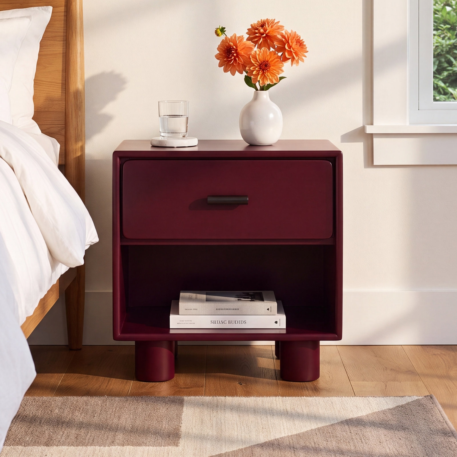 1 - Drawer Nightstand
