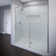 Vinesse 57" W x 76" H Frameless Shower Door