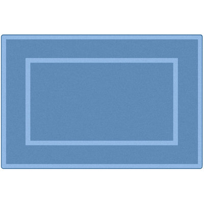 Rectangle Striped Machine Tufted Nylon Rug