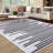 Modern Area Rug Living Room Striped Rugs for Bedroom Non Slip Throw Rugs Washable Area Rug Stain Resistant Carpet for Department Nursery Dining Room-1003123335-1003123330