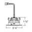 Ensemble d'éclairage encastré 3,13 "Remodel LED Retrofit-22661423-22661420