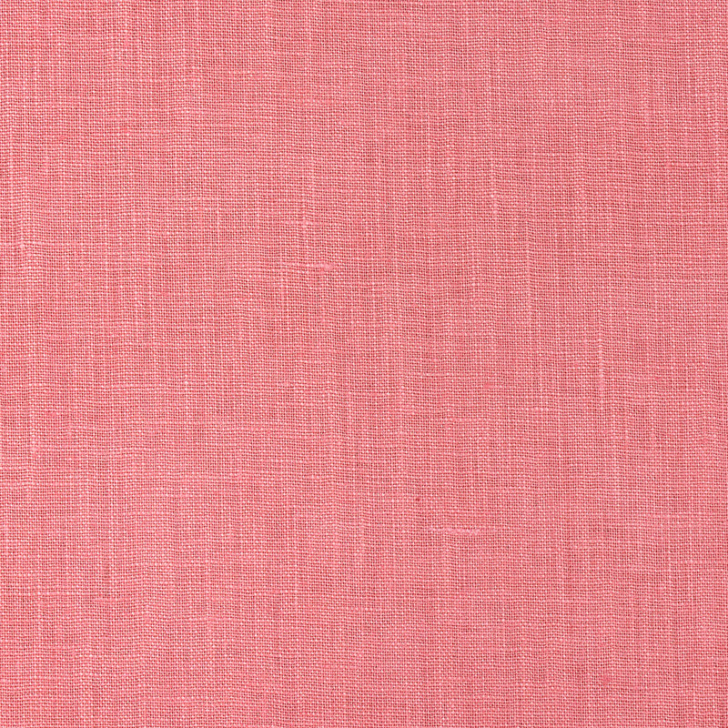 Tissu en lin verni Lange, Corail
