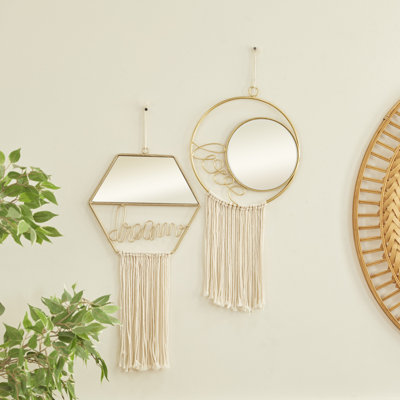 Metal Varied Wall Mirror