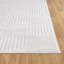 Milaim In- & Outdoor Scandi Modern Boho White Area Rug-1068359257