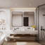 Miroir de salle de bain mural Cozy Design-102799385-102799395-102799396