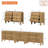 Mid Century Modern Dresser TV Stand For Tvs Up To 120 Inch, 3-In-1 Wood Media Console Table With 15 Drawers, Mid Century Entertainment Center With Storage For Living Room Bedroom-45820132