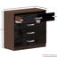 Arkadij 4 - Drawer High Gloss Chest of Drawers With Metal Runners, Modern Bedroom Storage Cabinet-1711917409