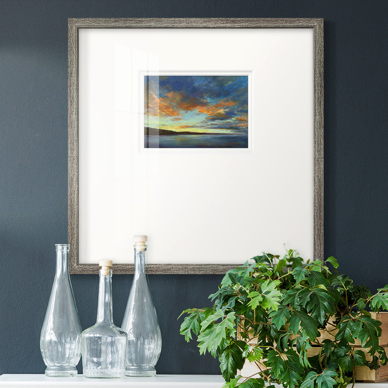 Coastal VIews IV, reproduction encadrée de qualité supérieure, H 21 po x l 21 po x P 1,25 po