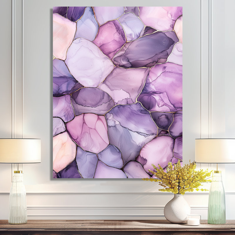 Spiritual Tradition Of Agate - Ferme, art mural en métal, impression en agate, H 32 po x l 16 po x P 0,84 po