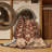Machine Washable Overdyed Brown Area Rug-767406886