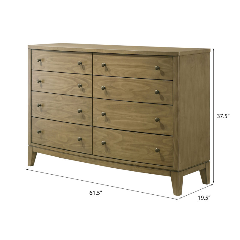 Commode 8 tiroirs Menlo