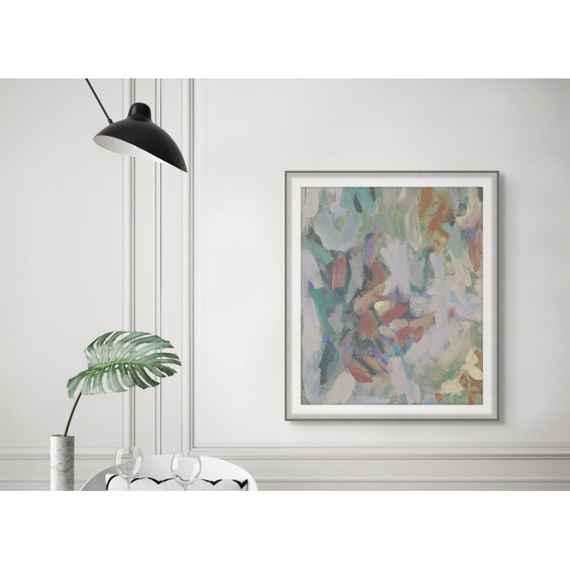 Abstract Print by Katie Willes, 22.75" H x 19.75" W