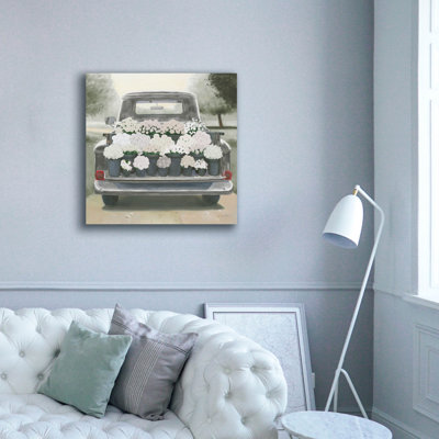 «Epic Graffiti», art mural sur toile «Beautiful Country 3 Grey White Sq» par James Wiens, 37 po x 37 po