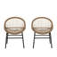 Chaise Edgar (ensemble de 2)